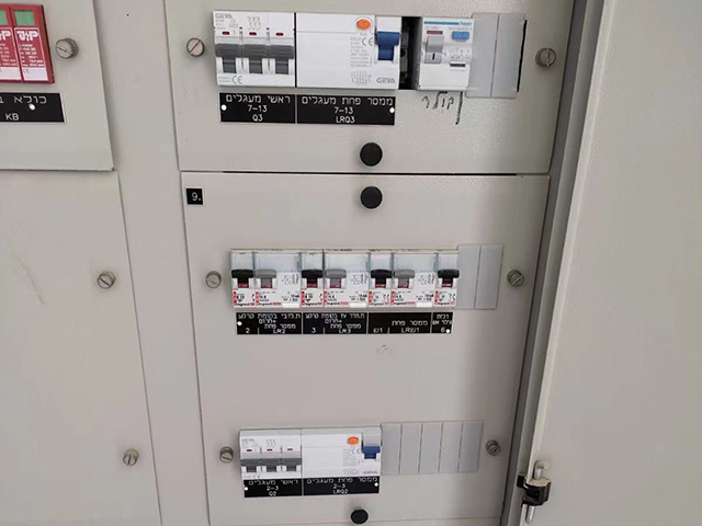 格亞電氣產(chǎn)品應(yīng)用案例：以色列電氣配電柜項目