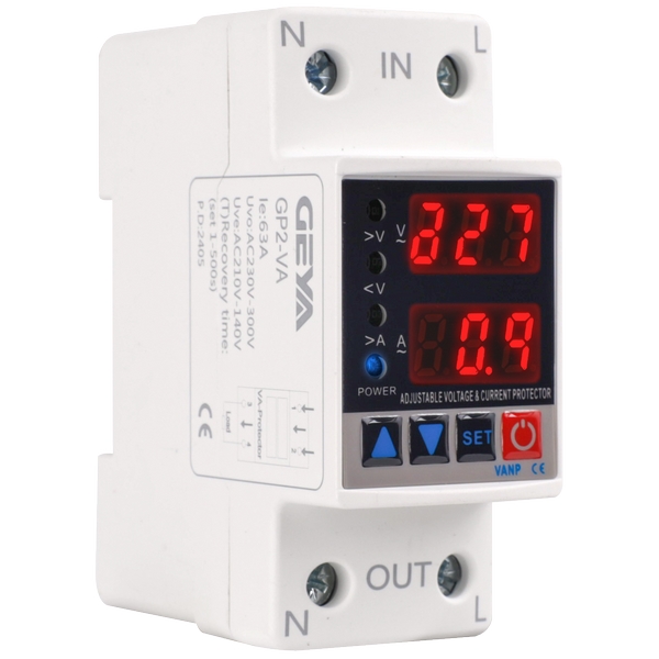 GP2-VA自復(fù)式過欠壓保護(hù)器