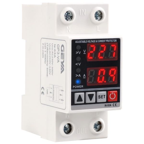 GP3-VA自復(fù)式過欠壓保護(hù)器