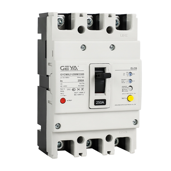 GYCM8LY系列熱磁式漏電塑殼斷路器